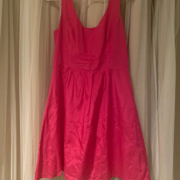 Hot pink Vineyard Vines cocktail dress - Picture 4 of 8